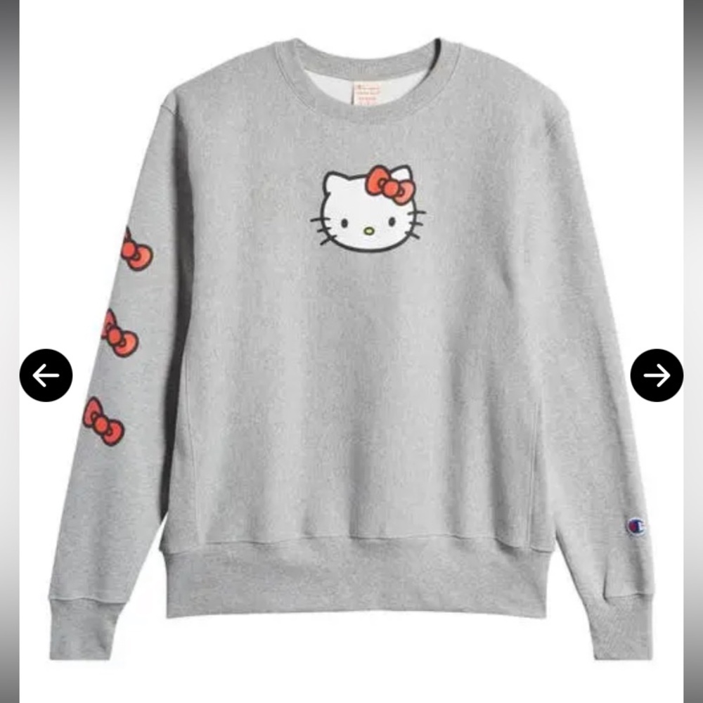 Champion X Hello Kitty 50th Anniversary Fleece Graphic Sweatshirt